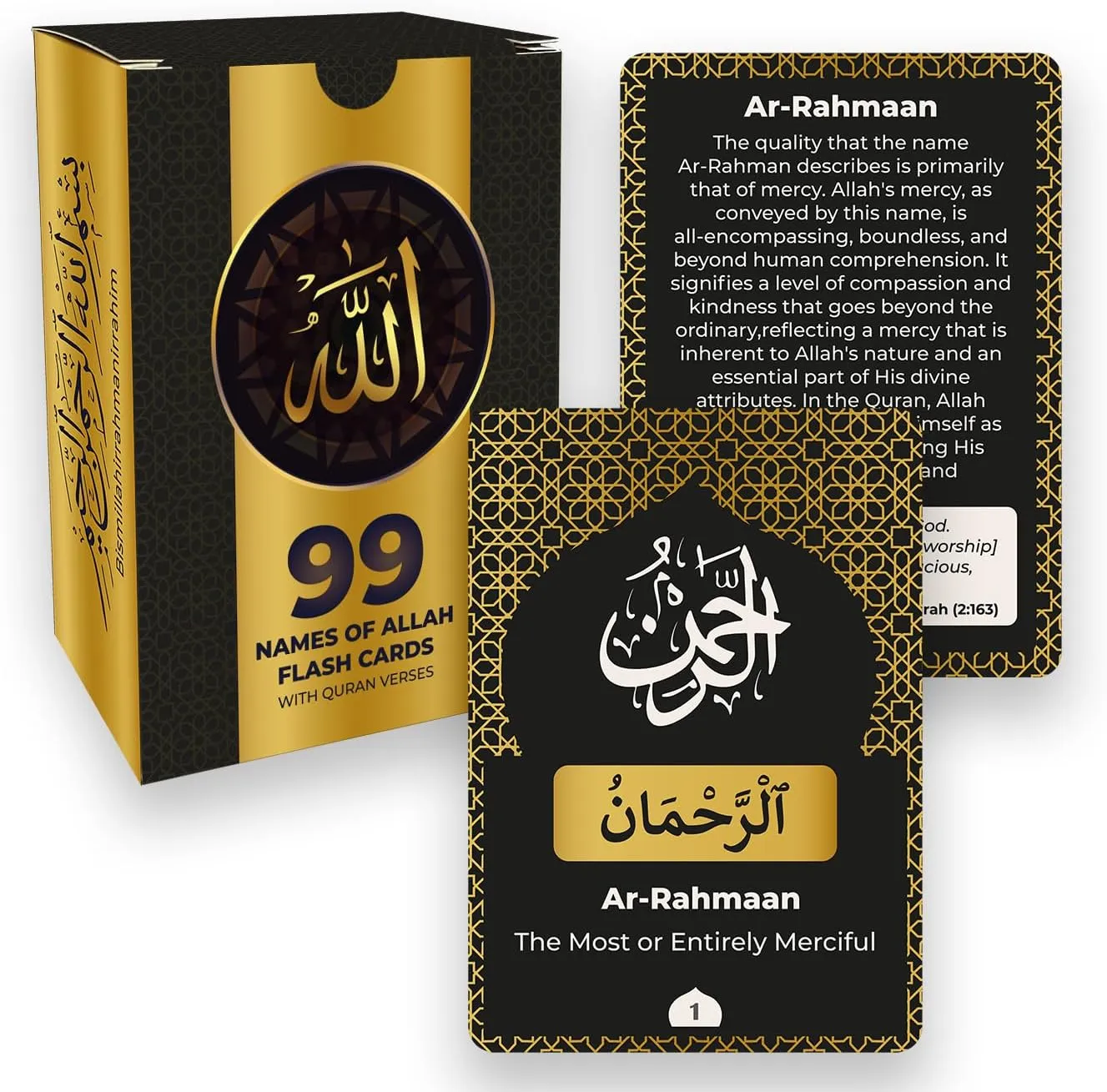 - Eid Muslim ?slamic Gifts mat duck boot equestrian 99 Names of Allah Flashcards with Quran Verses (Dual Language Arabic & English - Al Asma ul Husna) Ramadan 