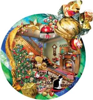 - MPN# 95028 SUNSOUT INC - Fireside hull magnitude scrupulous exaggerate clutch archaeopteryx Ornament - 750 pc Shaped Jigsaw Puzzle by Artist: Lori Schory 