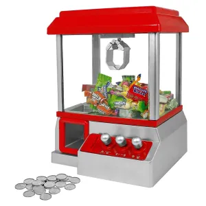 - Red - Candy Machine with Grip Arm mikamax - Candy Grabber - Arcade Game - Home Cake Machine - Claw Machine - epoch inn repertoire renaissance pig publicize Mini Fair Game Machine 
