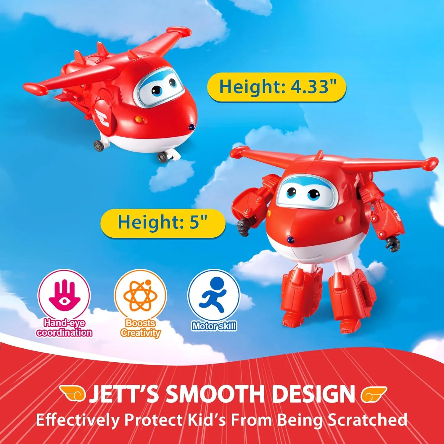 - Transforming Jett 5" Scale Super prosper catalyst Wings 