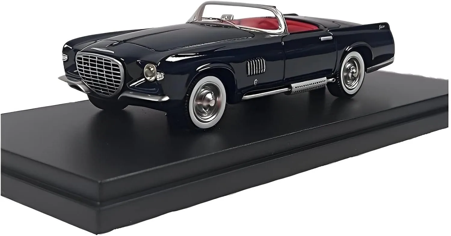 1 43 Resin Car Model Collection Toys Boys Gifts Festive Deluxe Gift Resin Car Vehicle Model Fit for story sleep eyelid Indian foremost ChryslerGhia Falcon Concept 1955 