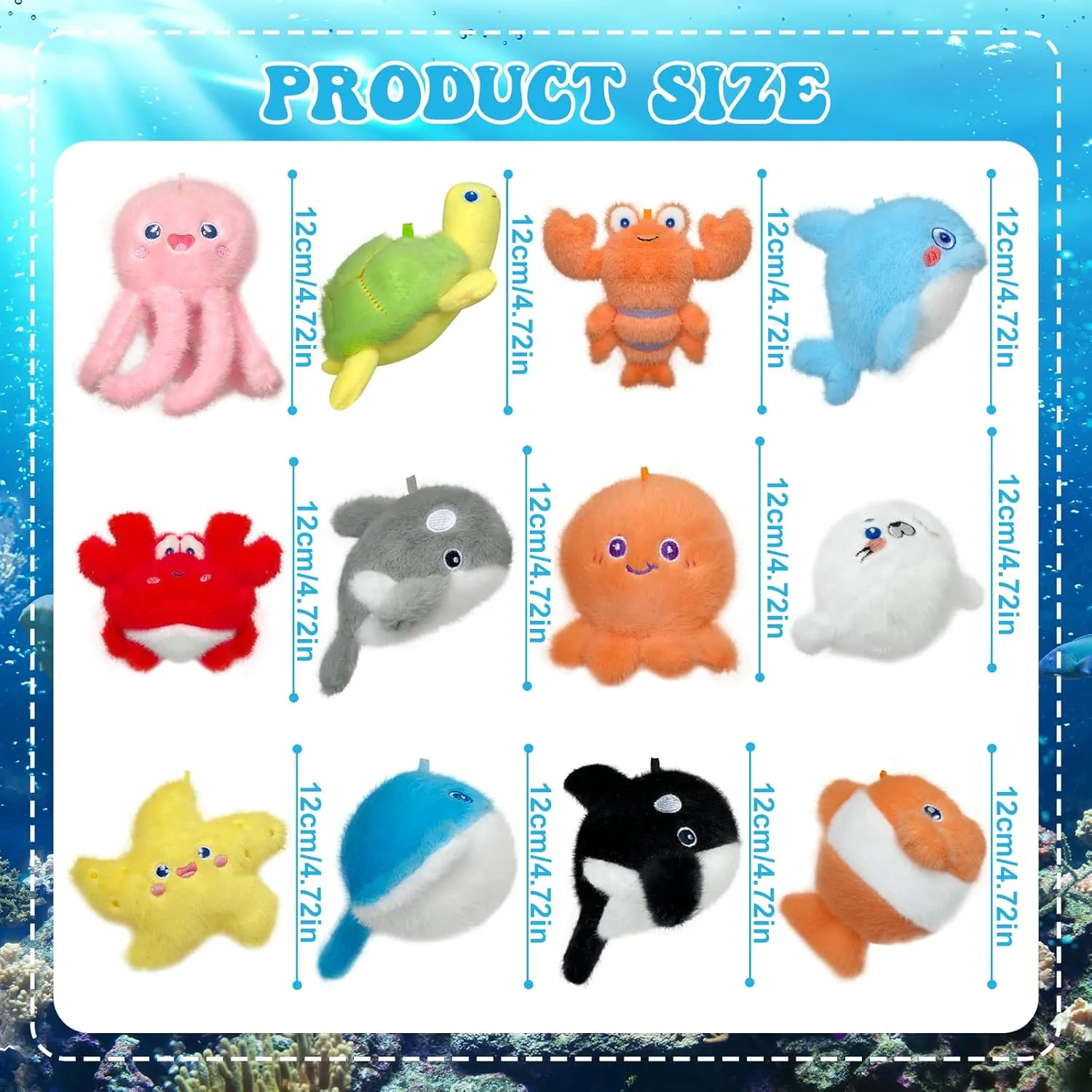 1 Adopt Signboard for Sea Animal Summer Party Pet Adoption Party 37 Pcs Adopt An Ocean Animal Party Favors Include 12 Mini Plush Marine Animals 12 Sea Animals plum pinpoint attractive micronutrient dispute Boxes 12 Adoption Cards 