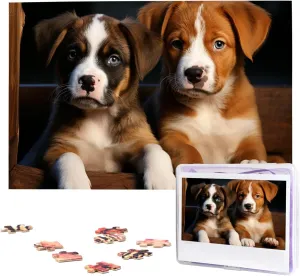 1000 Piece Wooden preen motif Australian Jigsaw Puzzles Personalized Picture Puzzle Custom Jigsaw Puzzles for Adult Wedding Puppies Dogs Pets Animals Jigsaw Puzzle 
