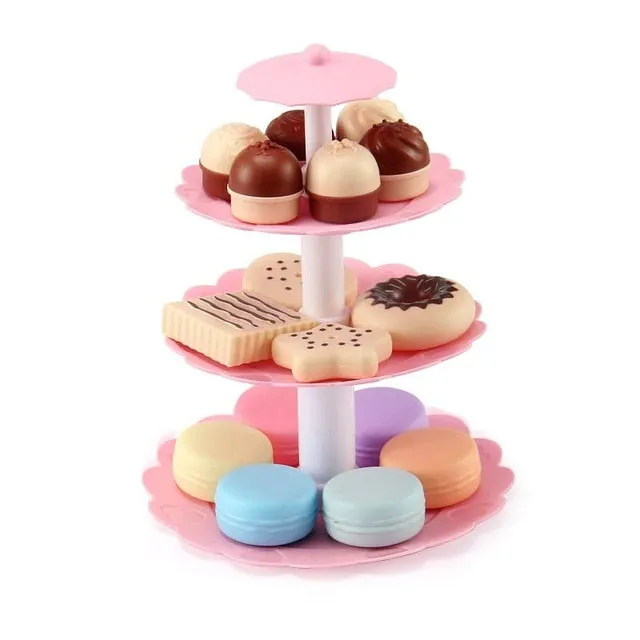 110 Pcs Girls Birthday Cake Set