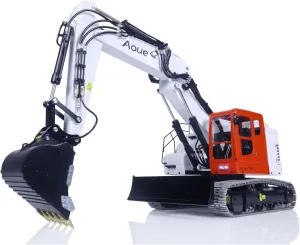 1/14 stable uniform RC Hydraulic Excavator Aoue ET26L PL18EV RTR Digger Model Sounds TOUCAN RC HOBBY Metal LESU 
