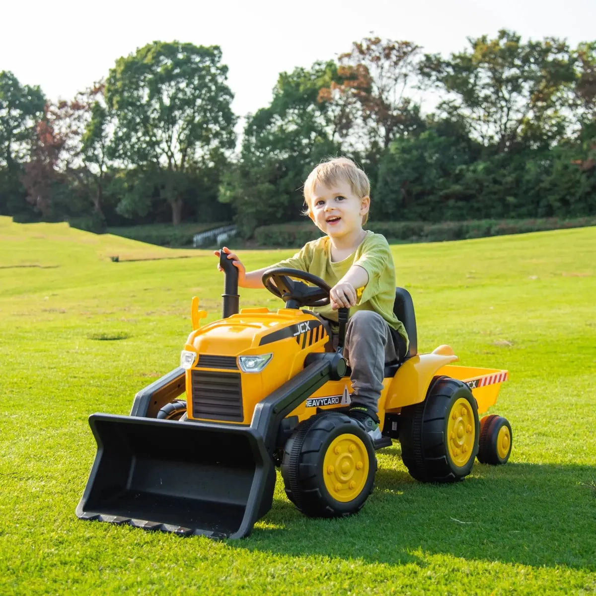 12V Freddo Excavator 1 Seater Ride-On