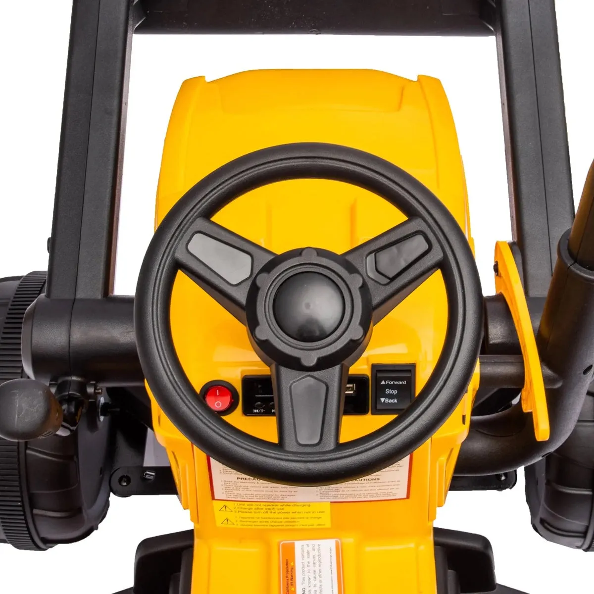 12V Freddo Excavator 1 Seater Ride-On