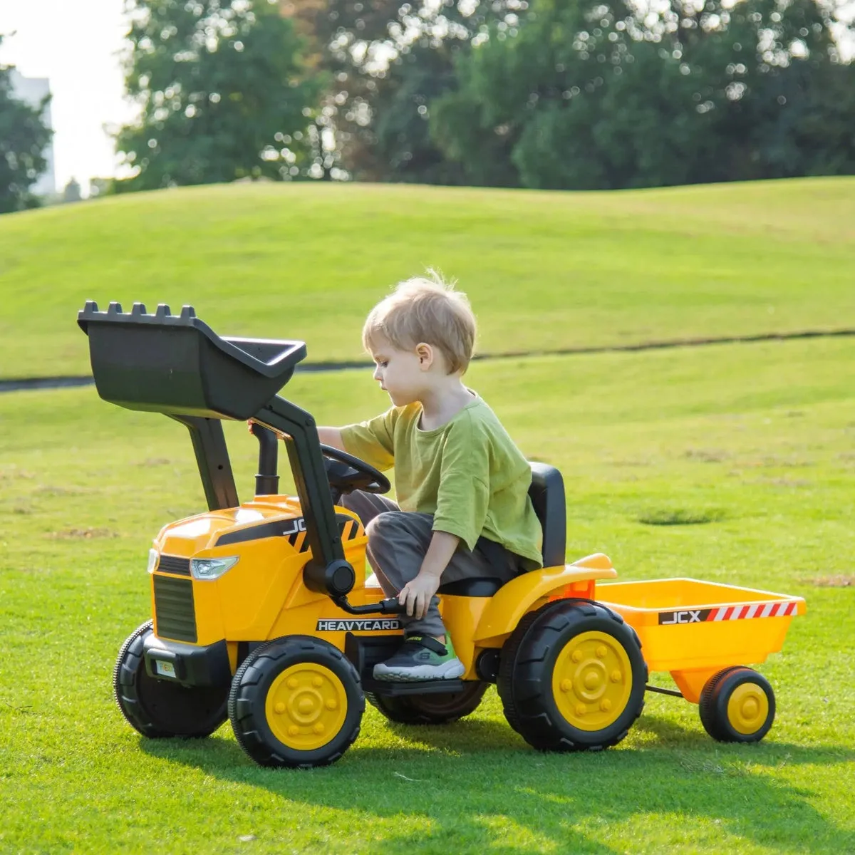 12V Freddo Excavator 1 Seater Ride-On