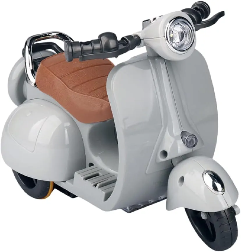 17cm Dolls Accessories Hamster Britain Pet Electric Toy (Grey) Scooter for 