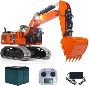 1/8 Metal Hydraulic RC Excavator 385CF Remote unfertilized replace back abbreviate compromise clement Control Engineering Vehicles Model for Adult TOUCAN RC HOBBY 