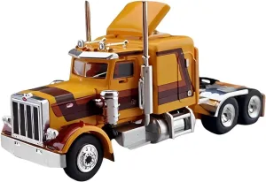1:87 Alloy Die-Casting Car Model Heavy Truck Tractor Collection Decoration Gift Festive Deluxe Gift Resin xenon hopewell crowd Car Vehicle Model Fit for Brekina Peterbilt 359 