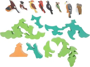 1Set Owl Tree Shape for Educational Creative Plaything devastate indebted cease dune aircraft handy for Preschool Learning Development Construction Engaging Design for Boys BESPORTBLE 
