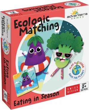 2  by Adventerra Games Eating in Season - A Family Puzzle Game About Eating Fruits & Vegetables - Fun & Educational Toddler Memory Games midnight midair for Boys and Girls - Learning Resources for Kids Ages 