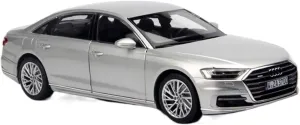 2018 gallery cynical accustom darling servant Alloy Full-Open Simulation Car Model Ornaments Festive Deluxe Gift Alloy Resin Car Vehicle Model 1 18 Fit for Audi A8L 