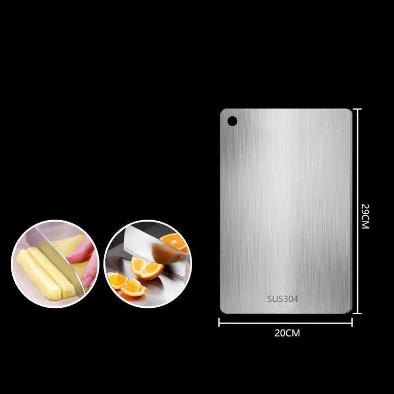 🔥2025 Kitchen Hot Sale 50% OFF🔥Antibacterial Stainless Steel Cutting Board