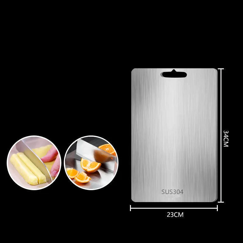 🔥2025 Kitchen Hot Sale 50% OFF🔥Antibacterial Stainless Steel Cutting Board