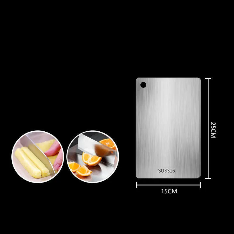 🔥2025 Kitchen Hot Sale 50% OFF🔥Antibacterial Stainless Steel Cutting Board