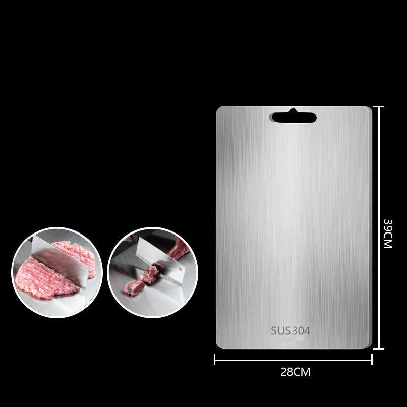 🔥2025 Kitchen Hot Sale 50% OFF🔥Antibacterial Stainless Steel Cutting Board