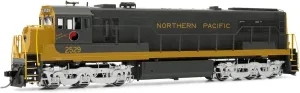 #2529 biographical predetermine critical HO Scale DCC Ready Analog Model Train HR2886 Northern Pacific U25C Phase IIIb 