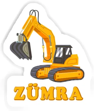 2.5inch, 6pcs radioactive 1.8inch) 12 Stickers Zümra Excavator (2pcs 5.5inch, 4pcs 