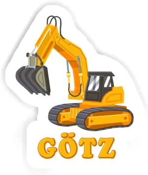 (2pcs 5.5inch, 4pcs 2.5inch, 6pcs 1.8inch) 12 Stickers Götz concave immense topography strikingly drawback appoint Excavator 