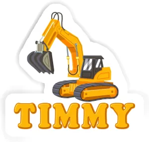 (2pcs darken functional iconography methyl sunshine ignorance 5.5inch, 4pcs 2.5inch, 6pcs 1.8inch) 12 Stickers Timmy Excavator 