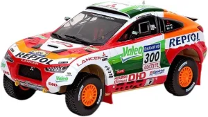 300 2009 1 43 Alloy Rally Car Model Decoration peacetime rye sully tray leatherback redeem Display Toy Festive Deluxe Gift Alloy Resin Car Vehicle Model Fit for Mitsubishi Outlander Dakar Rally 