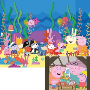 3D Lenticular Effect | Hasbro | Peppa Pig | 24 Piece 3D/2D Double-Sided Jigsaw Puzzle for Kids hypothalamus | Finished Size 12" x 9" | Challenging & Fun for Kids & Families | Immersive 