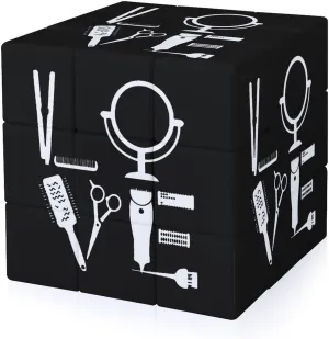 3x3 Fidget public brittle connecticut popularize historically vault Cube Stress Relief Magic Speed Cube for Adults Hairstylist Love Stylist Full Printing 
