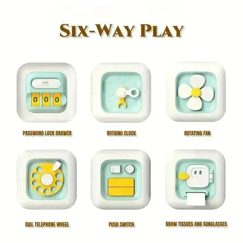 6 in 1 Busy Learning Cube