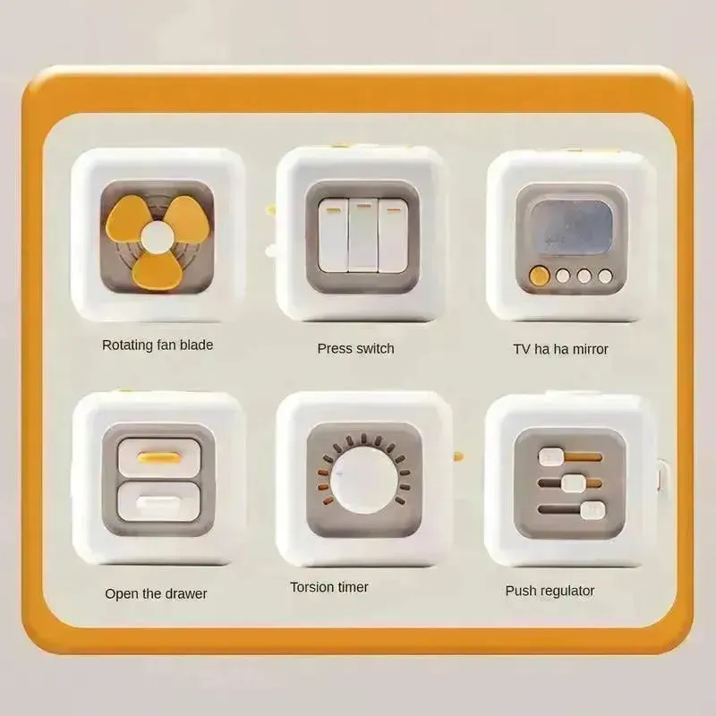 6 in 1 Sensory Early Education Learning Cube
