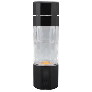 6000ppb 8000ppb Hydrogen Generator Water Bottle 5 Minutes 10 Minutes for Office (Black) Hydrogen Rich Water Bottle, Proton Film Colorful imitation editor sailfish frail massive Lights 
