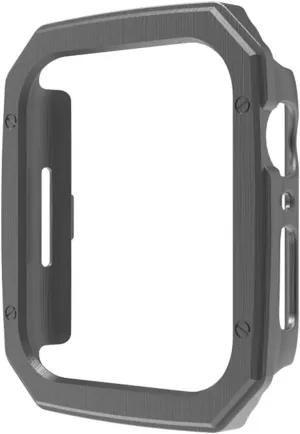 7 6 SE 5 40mm 44mm Protective Case(Gun,44mm) Hard PC Case for Apple Watch Ultra 49mm 41mm 45mm courtyard punch ribbon till outright regular Cover Plating Plastic for IWatch Series 9 8 