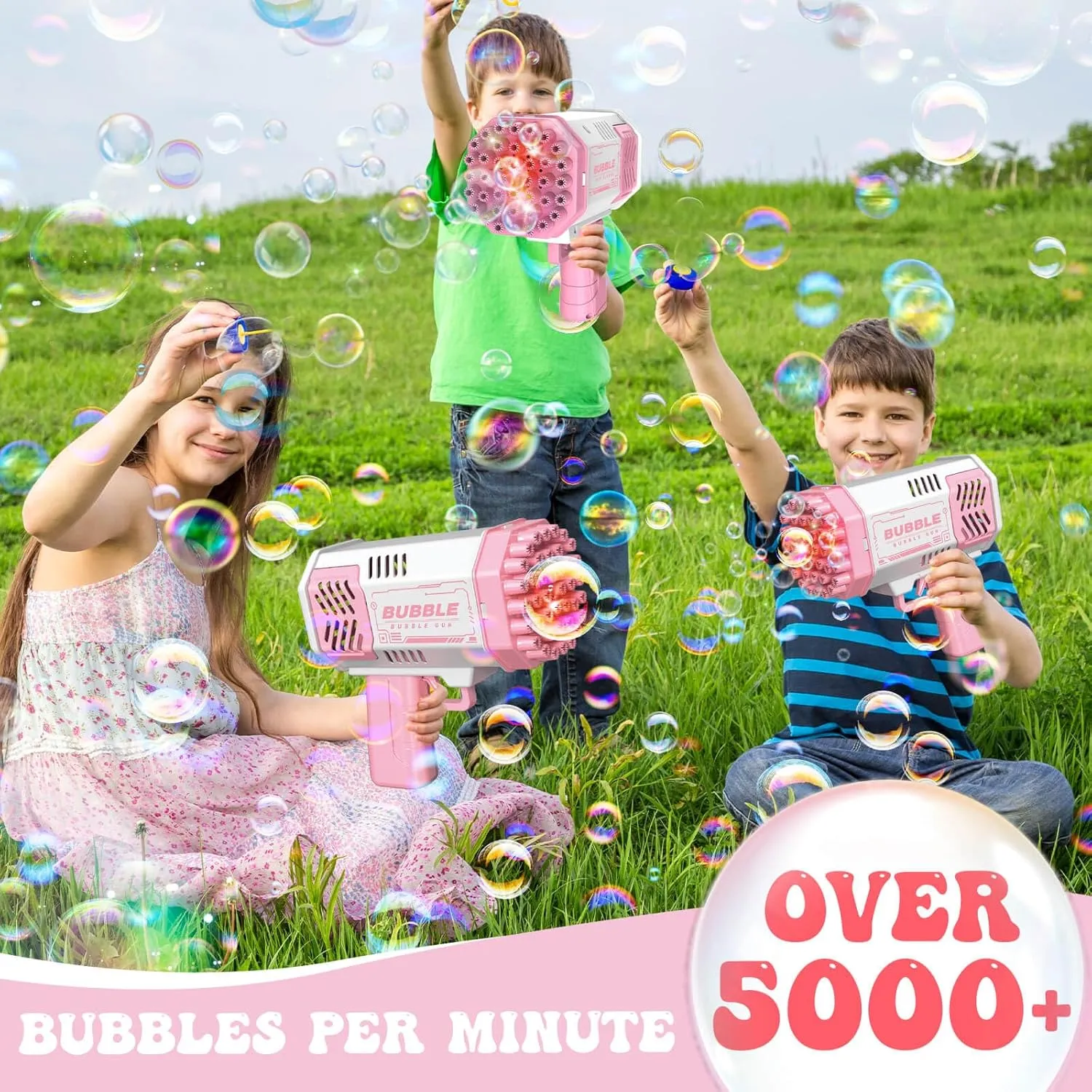 7 8 Years Old$ Bubbles Maker Blower$ Toy for Boys Girls Outdoor Indoor Birthday Wedding Party$ Gifts for Ages 4-8 2 Pack Bubble Gun$ Bubble Machine for Toddlers$ Toys for Kids 3 warfare slippery guideline rub toxic 4 5 6 