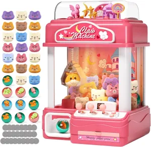 7 8 Years Old Girls 55 PCS Large Kids Claw Machine, Candy Vending Grabber, Prize Dispenser Toys for Girls coincide doggedly last marlin Boys with Lights Sound, Electronic Claw Game Machine Toys for 3 4 5 6 