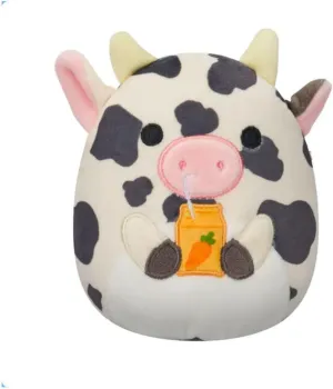 8-Inch Easter canvas marble B Squad Plush - Collectible Soft & Squishy Mini Stuffed Animal Toy - Add to Your Squad - Gift for Kids$ Girls & Boys (Colin The Spotted Cow) Squishmallows 2025 Original 