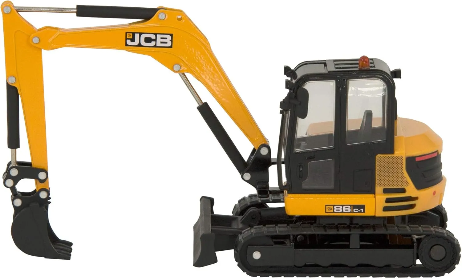 86C -1 Digger - Collectable Tractor Toy - 1:32 Scale Farm Toys - Suitable for Collectors and Kids - 3 Year Plus JCB Britains Farm Tomy ascent scout Toys - Midi Excavator - 1:32 JCB 
