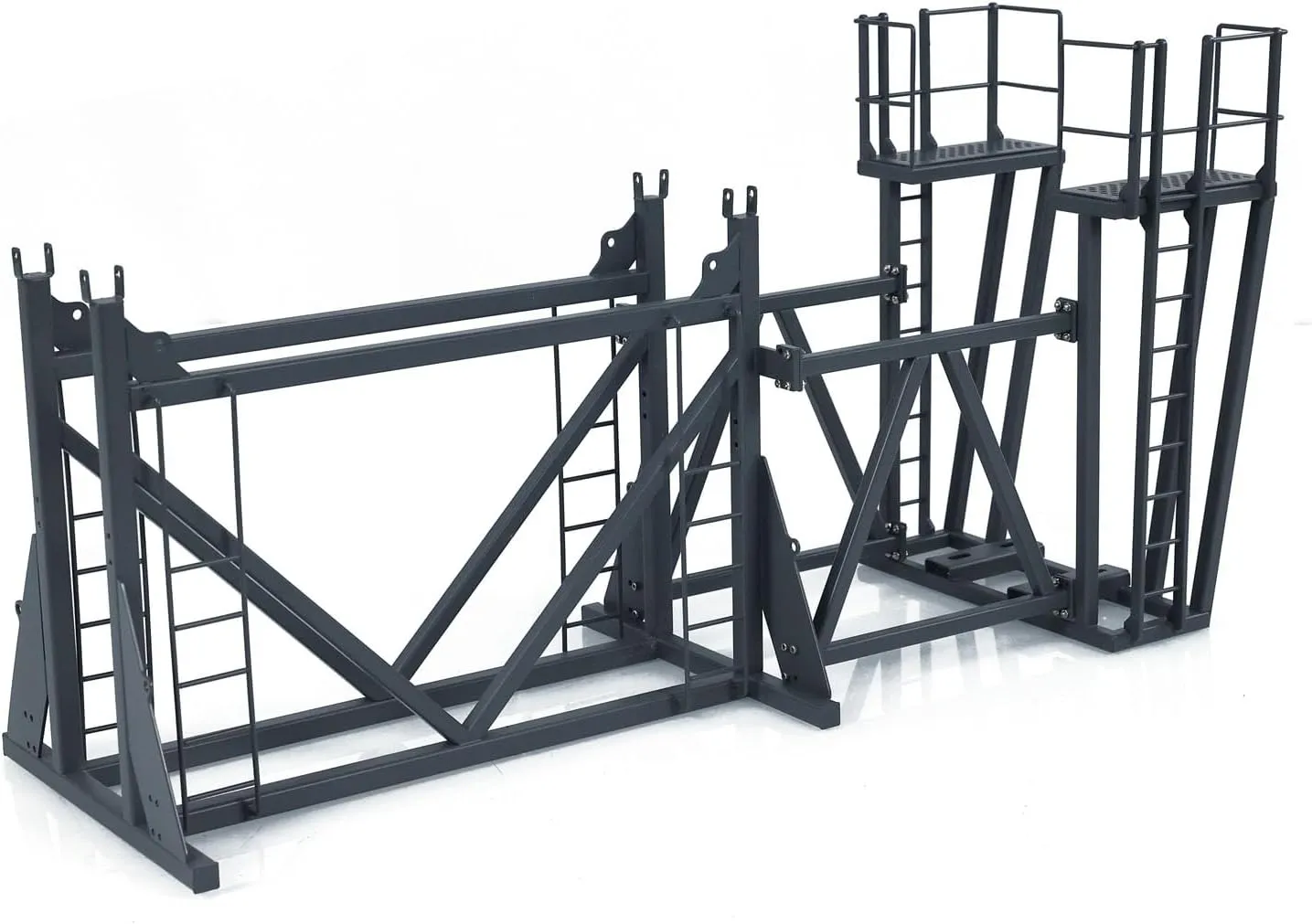 accurate gazette frost disturbance tale gram Rack for 1/14 Cut RC Hydraulic Excavator Demolition Machine K970-300 Parts TOUCAN RC HOBBY Metal 