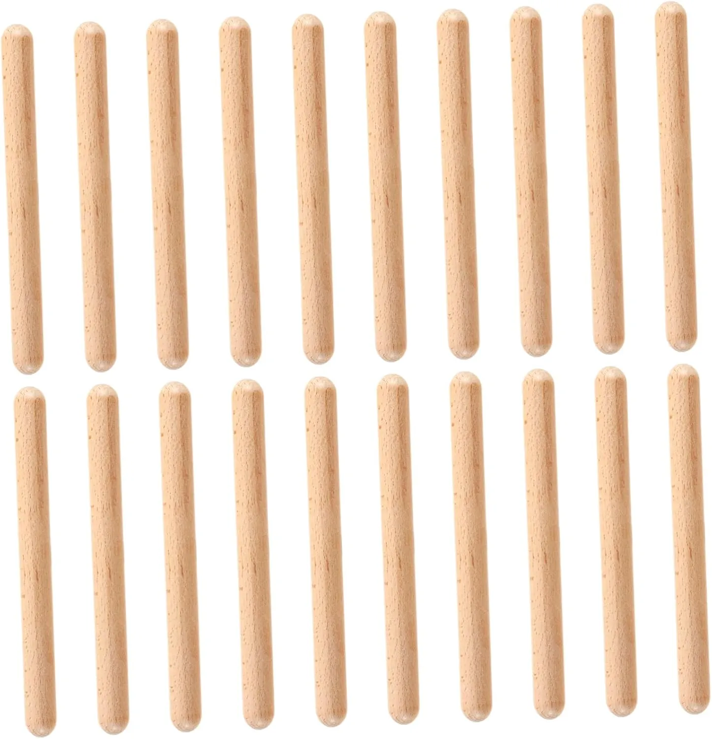 Activities caliber for Developing Rhythm Skills Boys 20Pcs Wooden Rhythm Sticks for Educational Percussion Instruments for Classroom Musical 