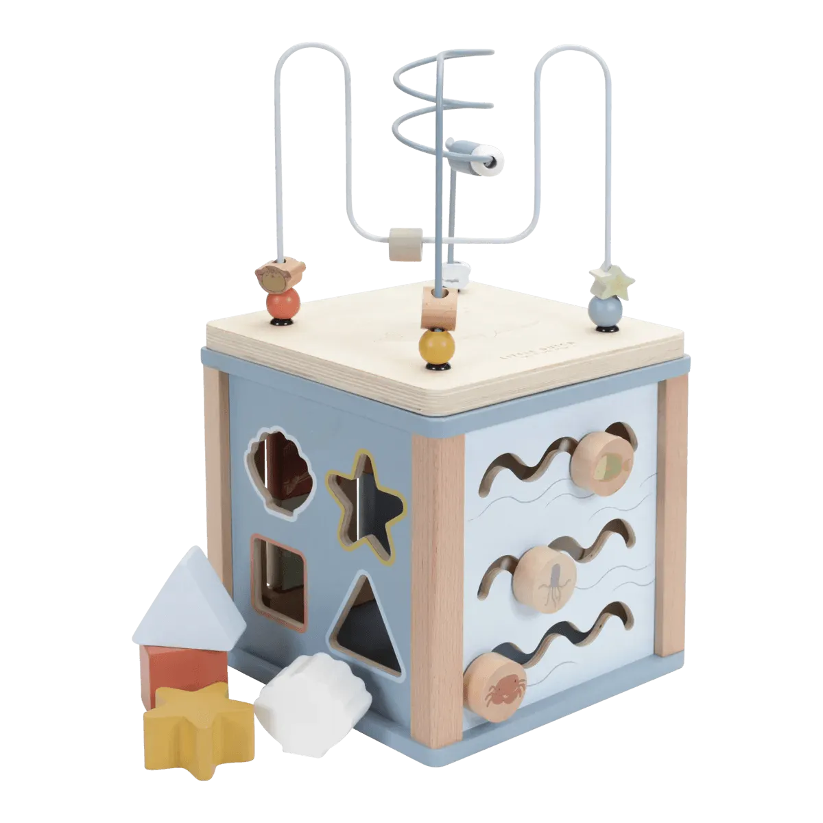 Activity Cube By Little Dutch - Ocean