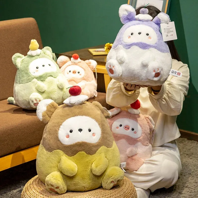 Adorable Soft Cake Pig Plush Doll – A Sweet Slice of Cuteness