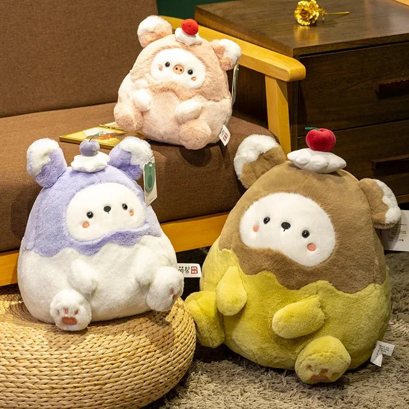 Adorable Soft Cake Pig Plush Doll – A Sweet Slice of Cuteness