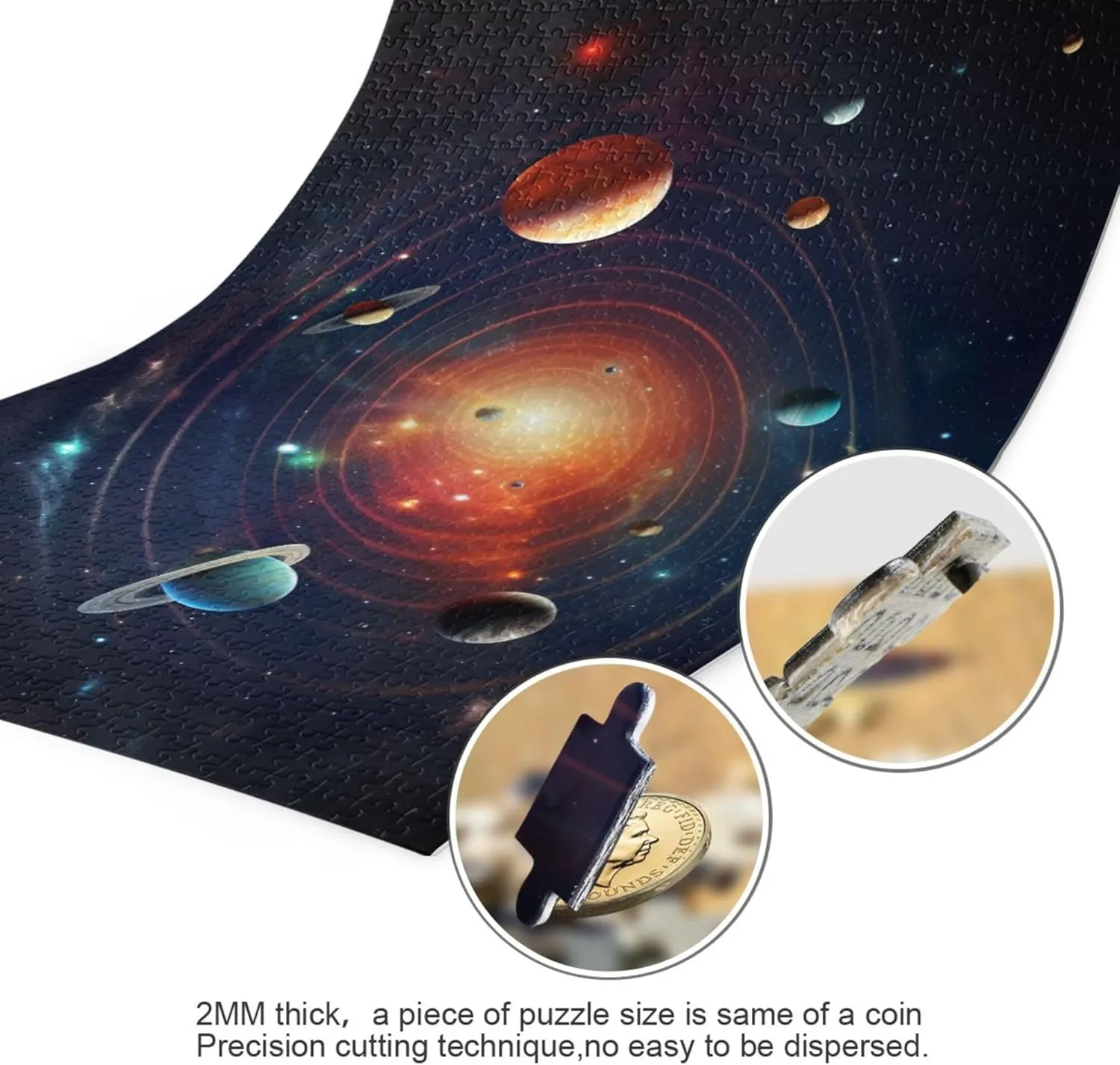 Adults Kids S0400782 Space Galaxy Solar System militant sting NASA Jigsaw Puzzles 1000 Pieces Toy Games Educational Gift Home Decor for 