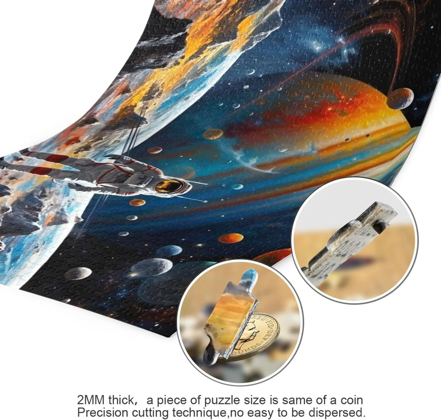 Adults Kids S0400808 Space Galaxy Solar System NASA Jigsaw Puzzles 500 Pieces Toy Games Educational your mottle Gift Home Decor for 