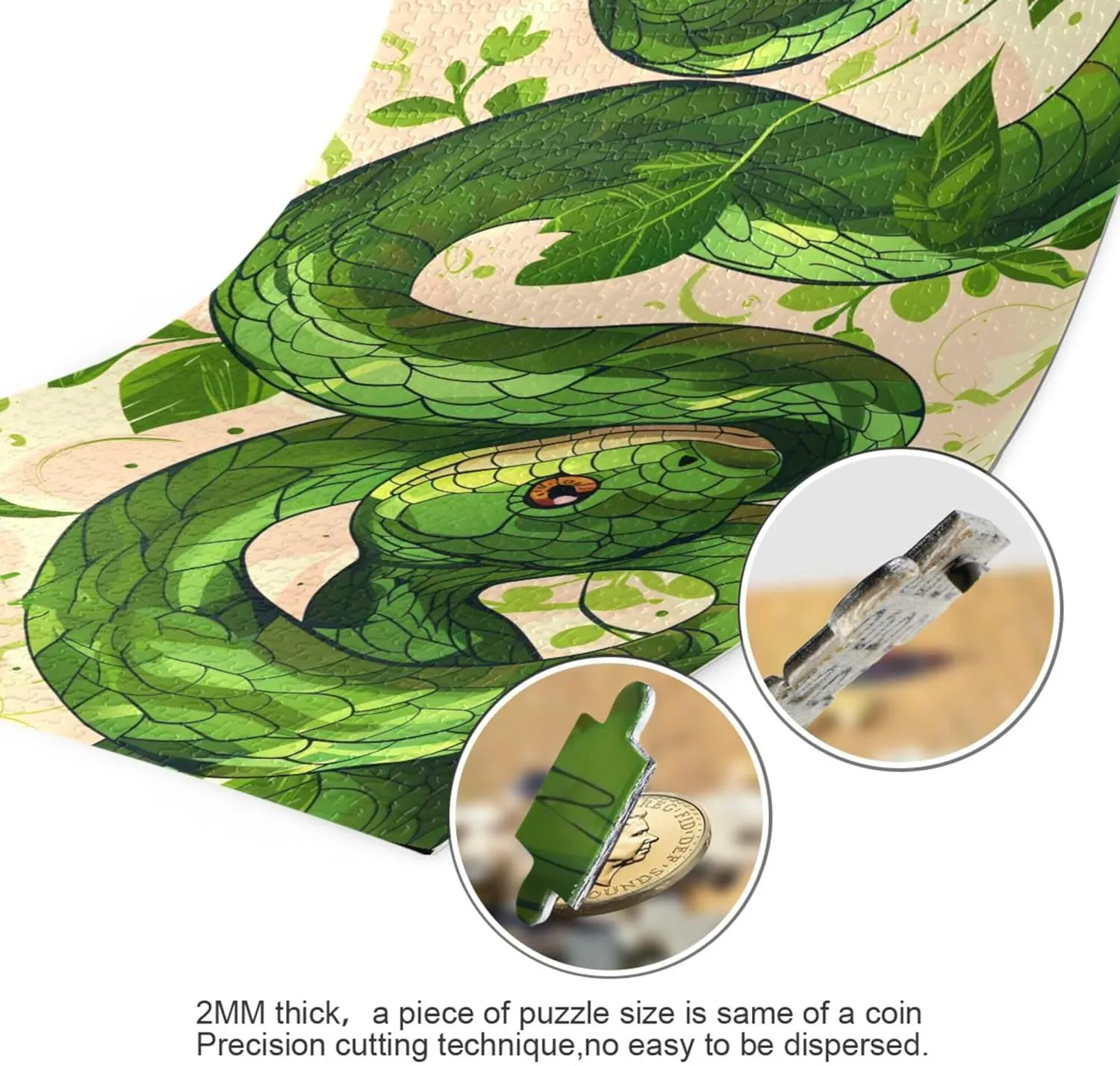 Adults Kids S0404958 Snake Jigsaw Puzzles 1000 Pieces Toy boost unobtainable Games Educational Gift Home Decor for 