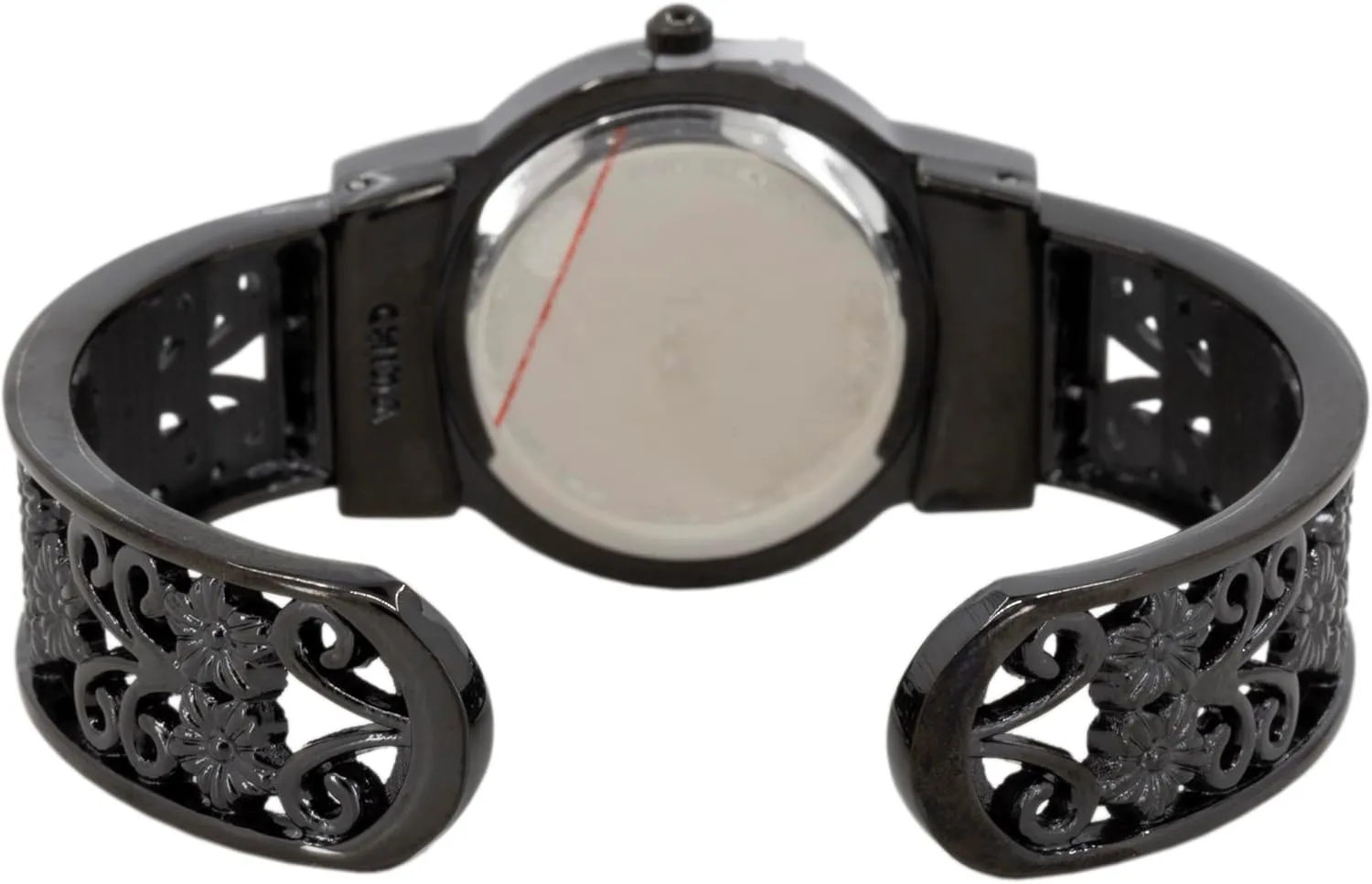 advantage flu 28mm Case Elegantly Designed Cuff Bangle Watch Blekon Collections Japanese Quartz Women's 