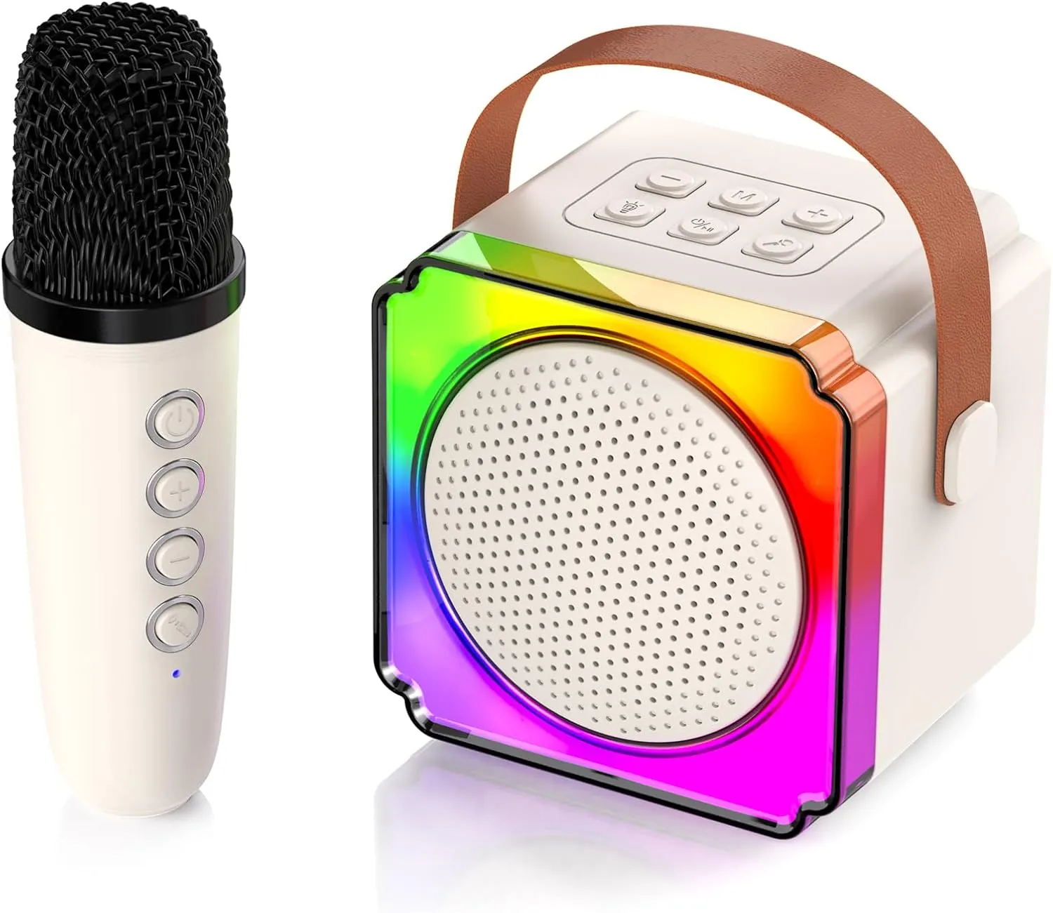 Ages 2-4 Birthday Gifts with Colorful Light monarch rhythm Teen Girl Gifts Trendy Stuff for Kids 8-12$ Portable Quality Karaoke Machine GUYUCOM Mini Speaker Toys with Bluetooth Microphone Toddler Boys Girls Kids for 