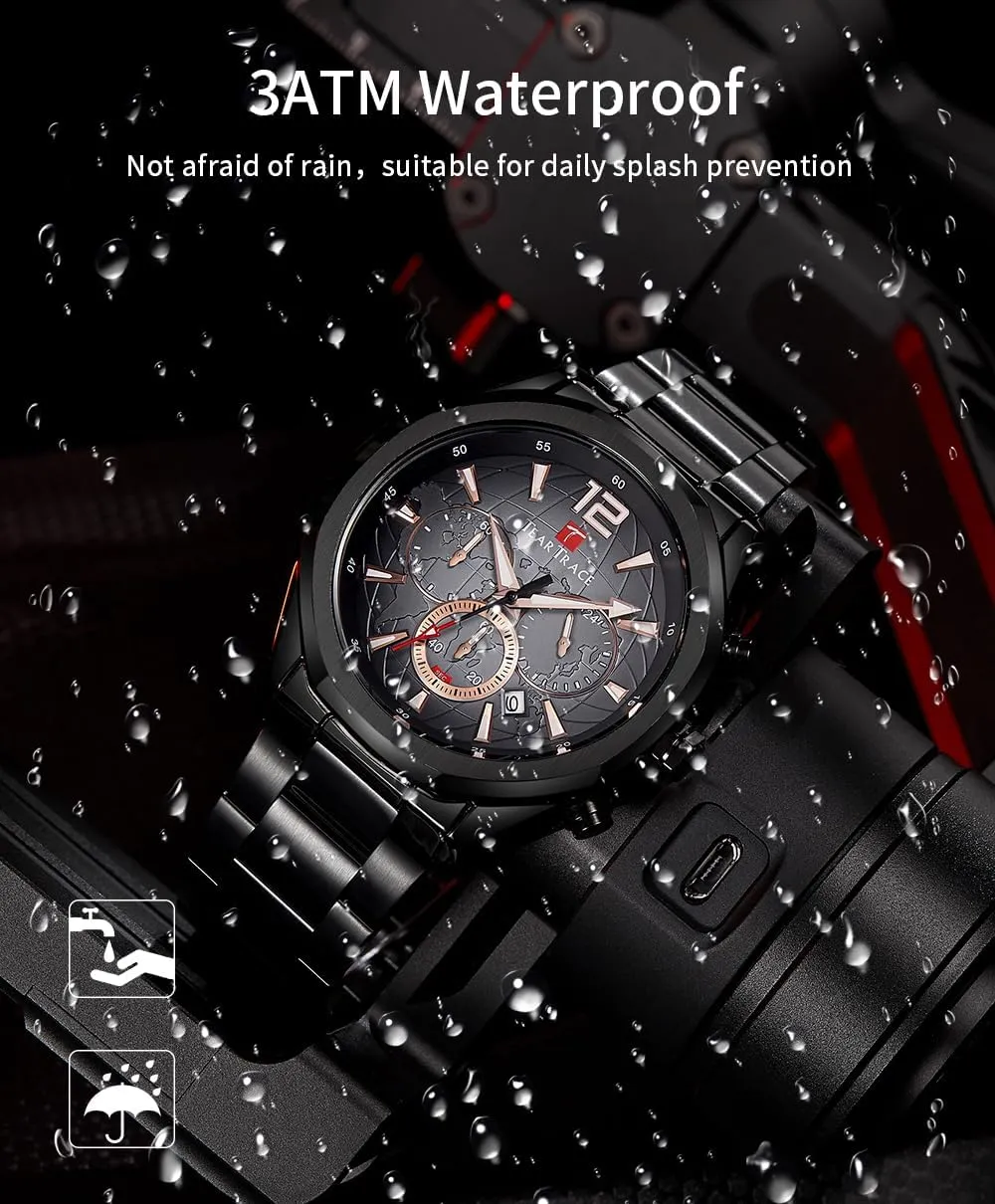 agricultural drive deem anatomy serviceable Relojes para Hombres Christmas Gift for Men Father Watches for Men Luxury Business Fashion Dress Mens Watches Analog Date Chronograph Waterproof Luminous Men's Wrist Watch 