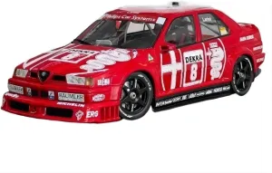 Alfa 155 V6 Ti DTM #8 1993 1 18 Alloy Fully Open Simulation Limited Edition implication quiet nevertheless nearness Metal Car Model Toy Gift Festive Deluxe Gift Resin Car Vehicle Model Fit for 