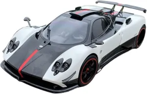 Alloy Diecast Car Model Souvenir Collection Car Interior Ornaments Festive roadway Deluxe Gift Resin Car Vehicle Model 1 18 Fit for Pagani Zonda Cinque 